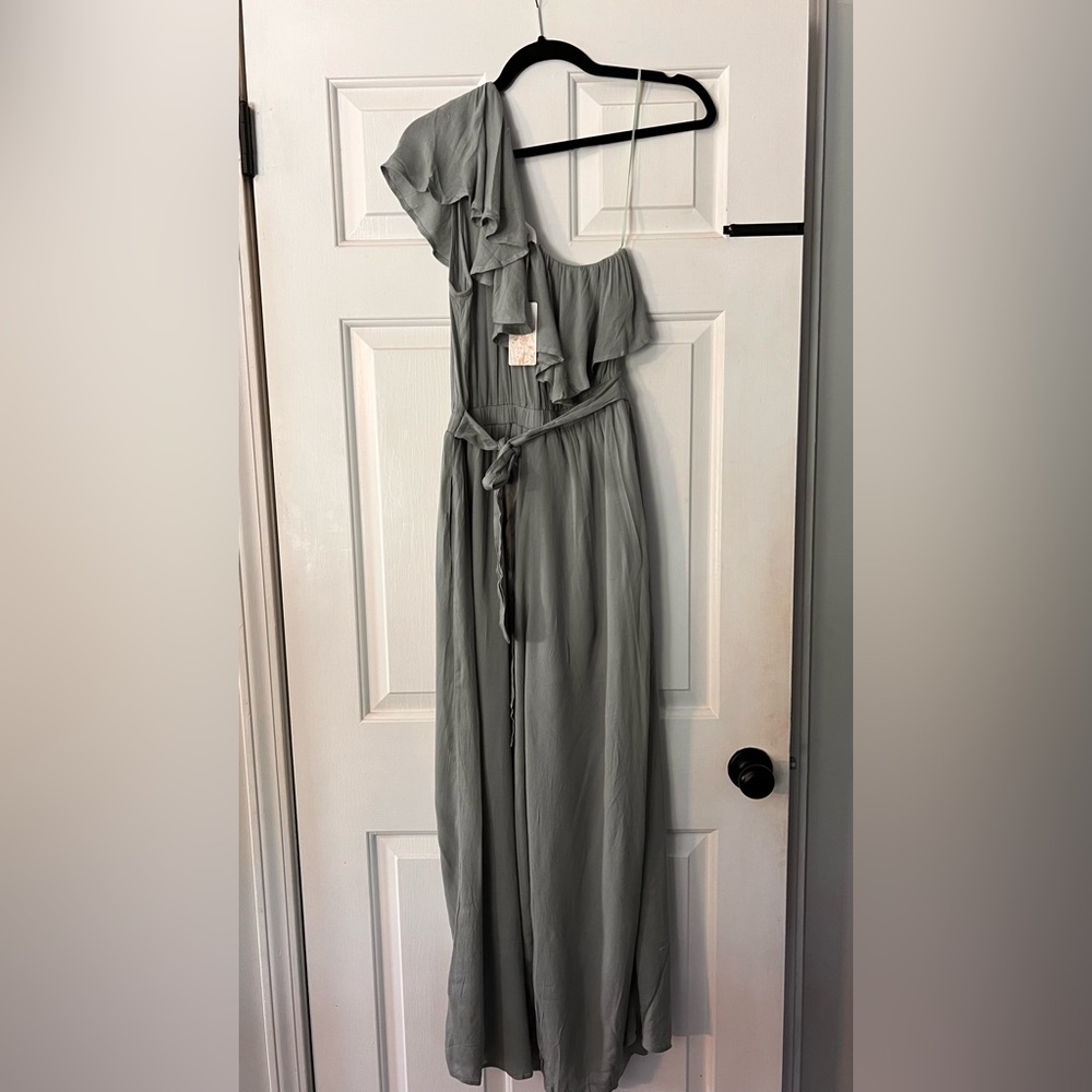 L Love Light Asymmetrical Jumpsuit - Picture 4 of 10